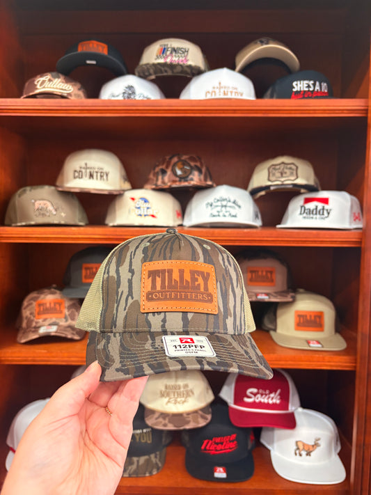 TO Bottomland Camo 7 Panel Hat