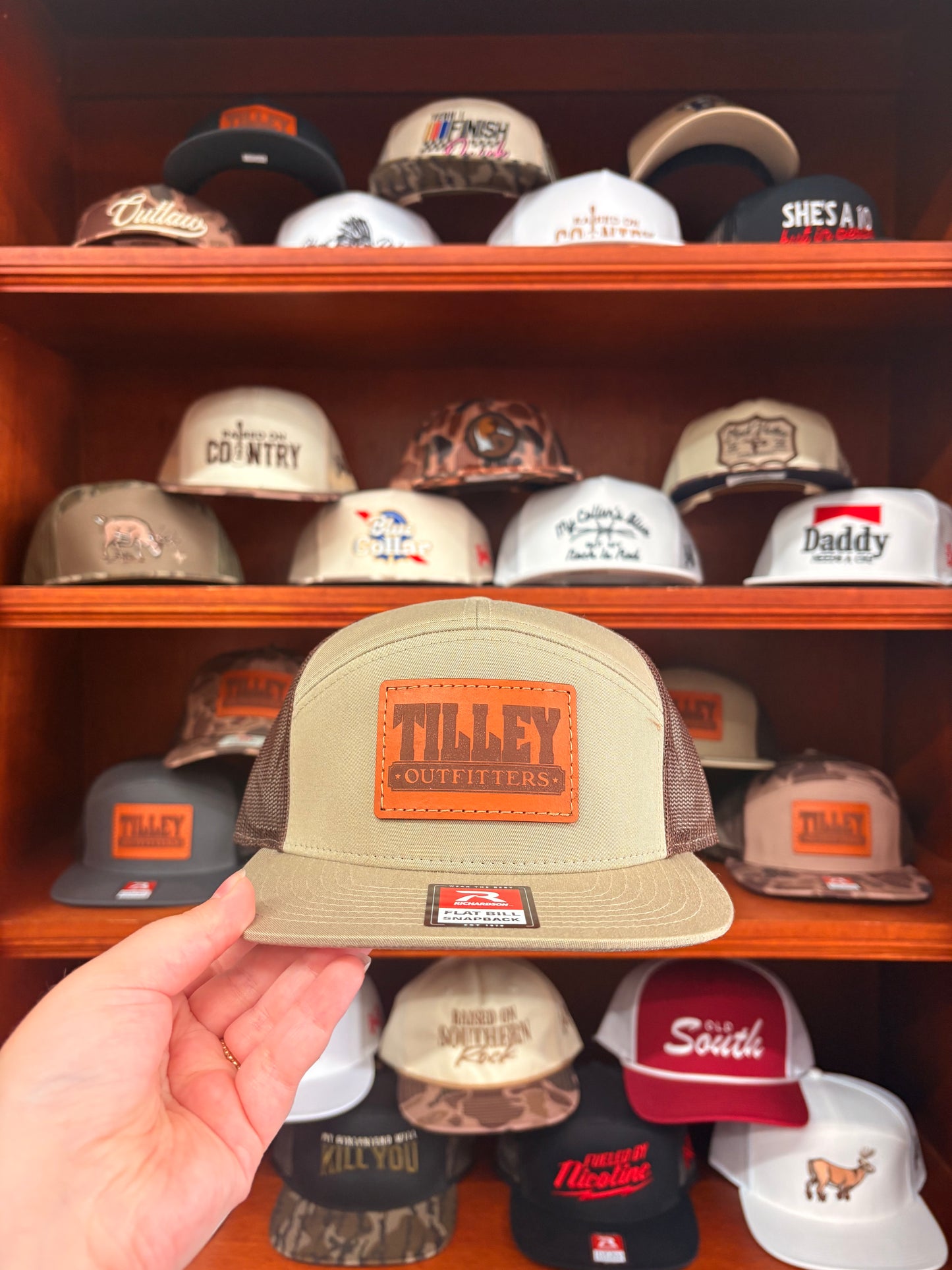 TO Loden Camo 7 Panel Hat