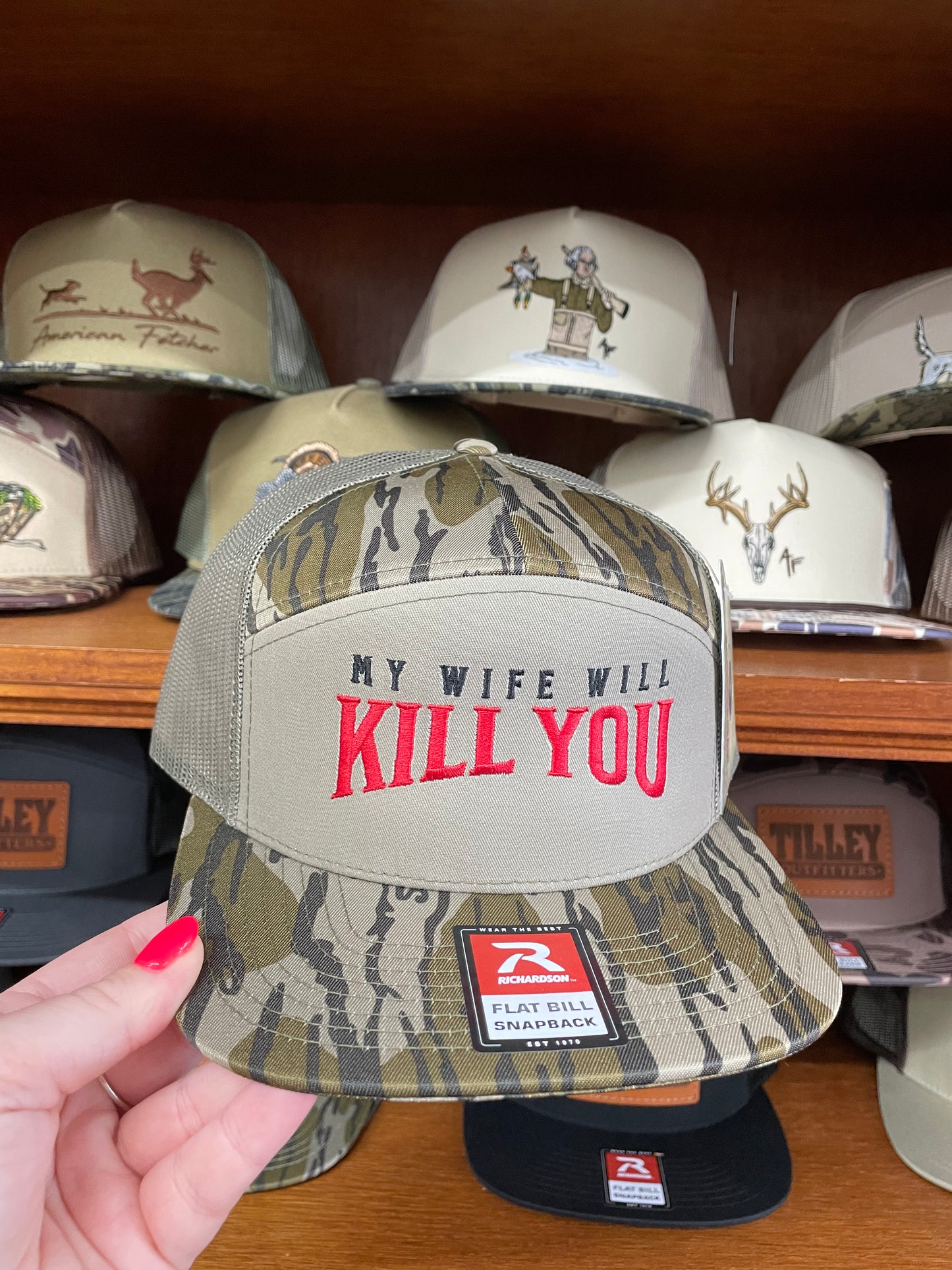 Mad Hatter My Wife Will Kill You Bottomland Hat