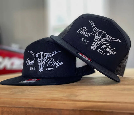Ghost Ridge Black Est 2021 Bull Hat