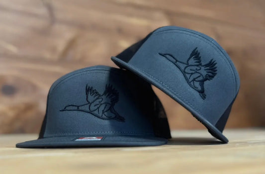 Ghost Ridge Charcoal/Black Richardson 168 Duck Hat