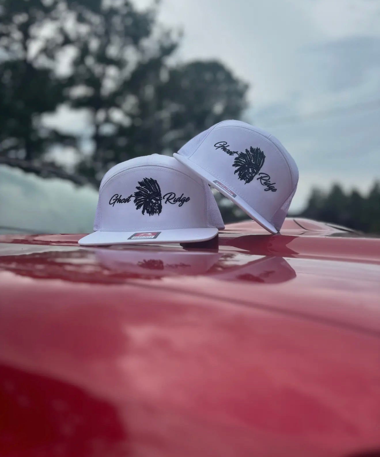 Ghost Ridge White Richardson 168 Chief Hat