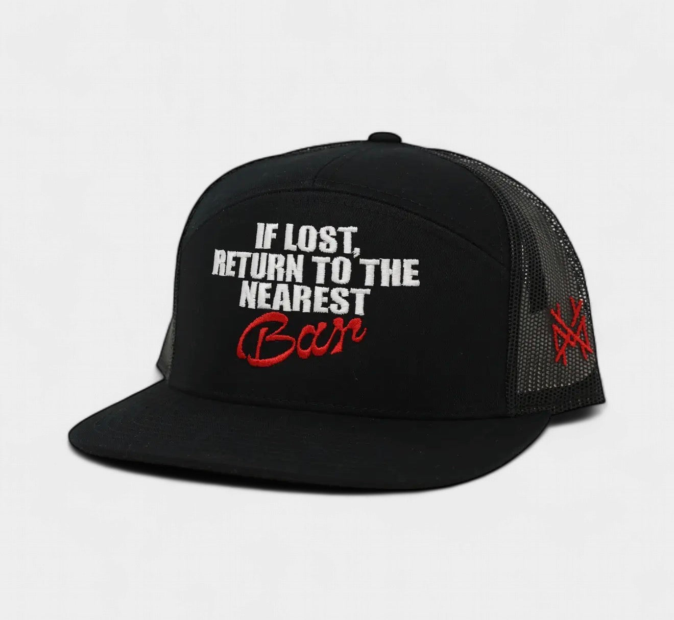 Mad Hatter If Lost Return to the Nearest Bar Hat (3 Styles)