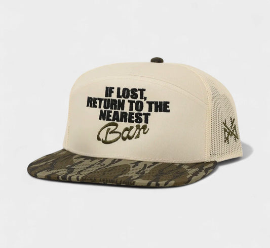 Mad Hatter If Lost Return to the Nearest Bar Hat (3 Styles)