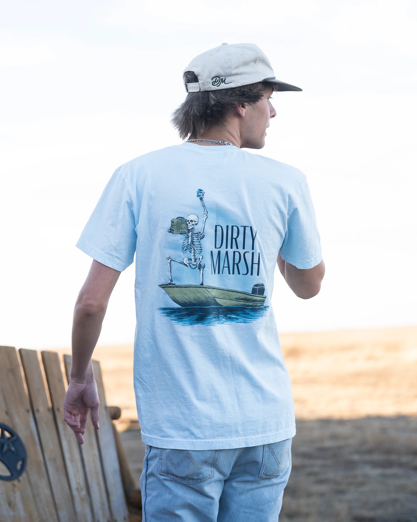 Dirty Marsh Skelly With Da Speaker Tee