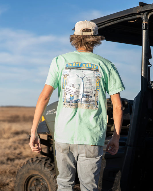 Dirty Marsh At Da Scale Tee