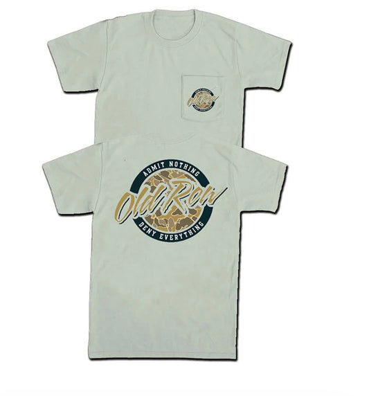 Old Row Outdoors 80’s Camo Circle Pocket Tee