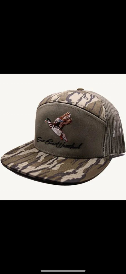 Embroidered Woodie 7 Panel Hat BOTTOMLAND