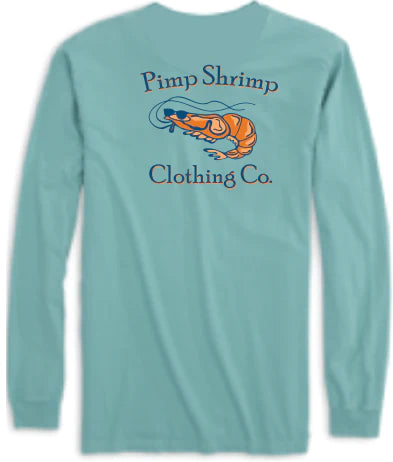 Pimp Shrimp Long Sleeve Original Logo