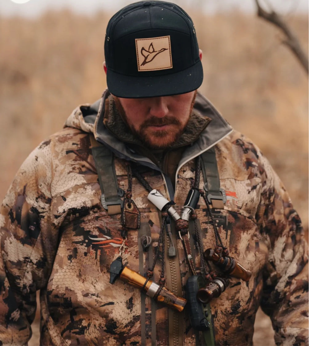 Combat Waterfowl 257 Black Patch Hat