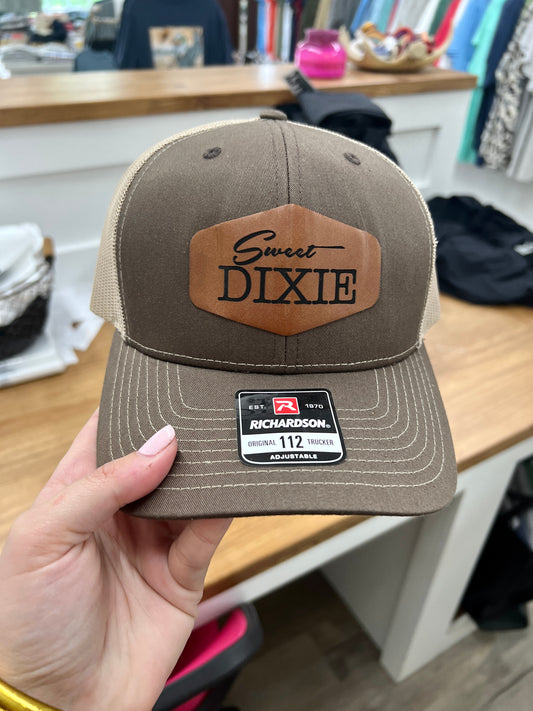 Sweet Dixie Leather Sweet Logo Hat