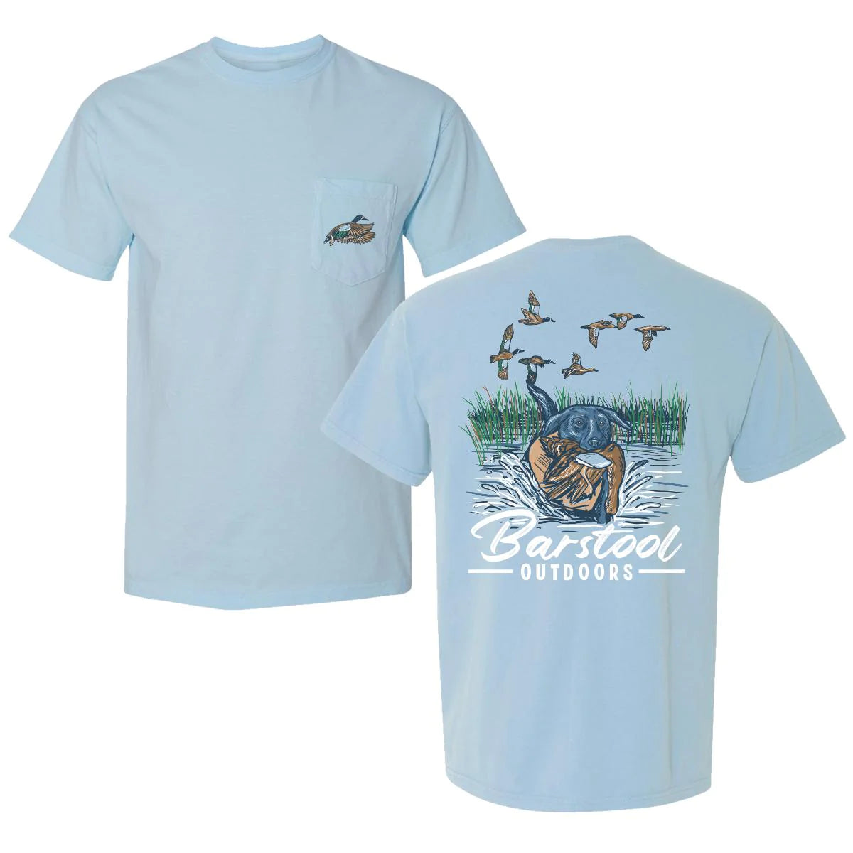 BARSTOOL OUTDOORS DUCK HUNT II POCKET TEE Tilley Outfitters