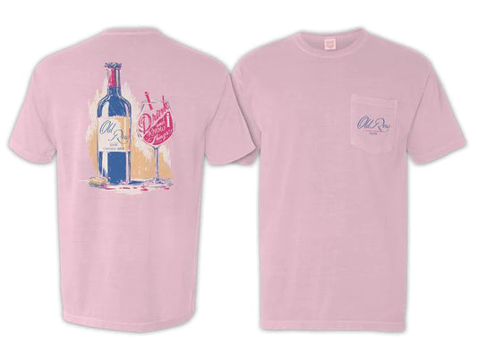 Old Row Wine Wednesday Pocket Tee