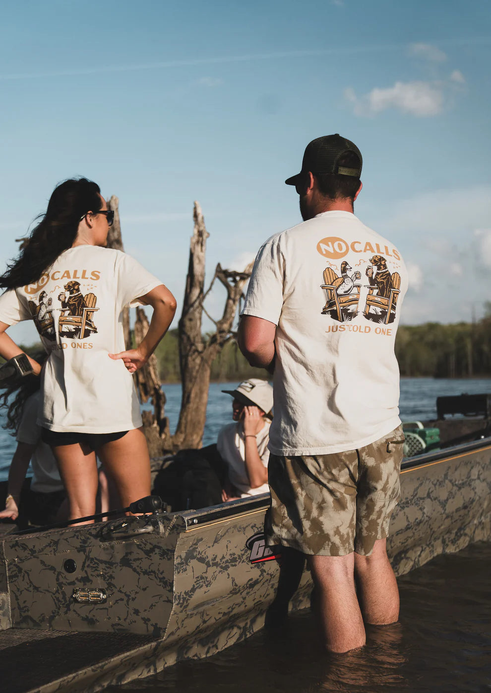 Shallow Water No Calls Tee